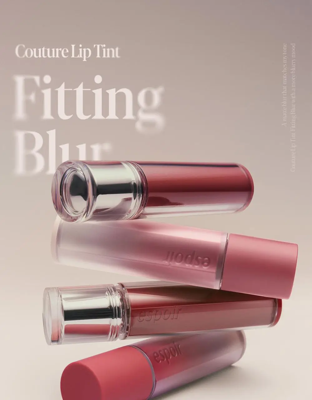 [세레나데/블러틴트] 에스쁘아 꾸뛰르 립틴트 피팅 블러 4g 12colors 상세페이지 46